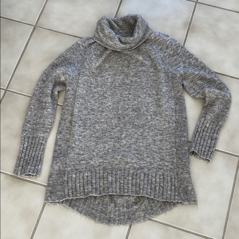 Cowl neck tunic sweater - Picture 3 of 4